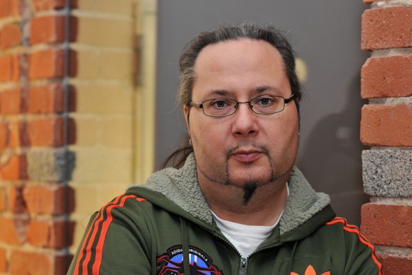 Schlagzeuger der Deutschrockband FREIFLUG - Christoph Tomczak